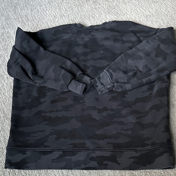 Black Camouflage lululemon woman Sweater - Picture 4 of 5